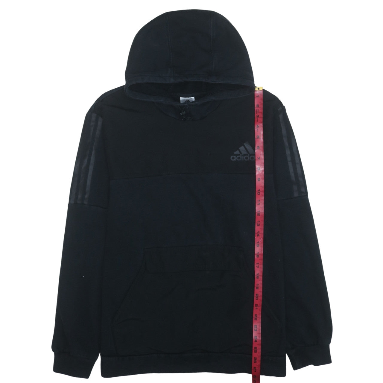 Adidas Mens Black XL Pullover Hoodie Fleece Sportswear