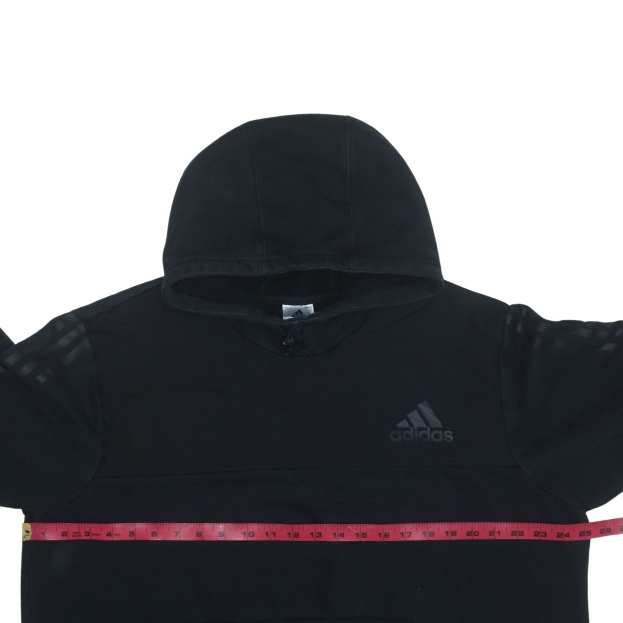 Adidas Mens Black XL Pullover Hoodie Fleece Sportswear