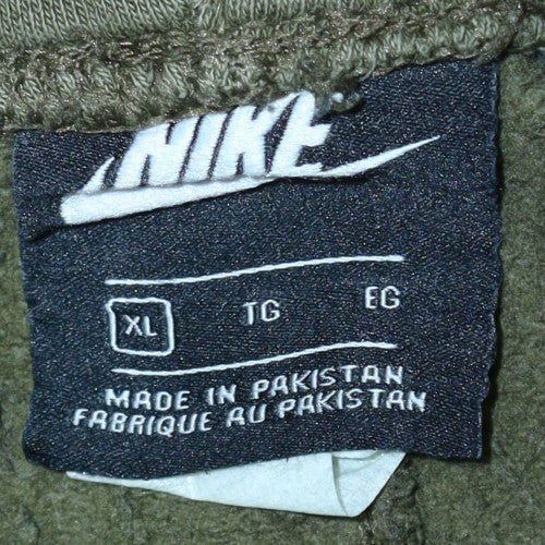 Nike Men's Green XL Jogger Sweatpants Fleece Activewear Trousers