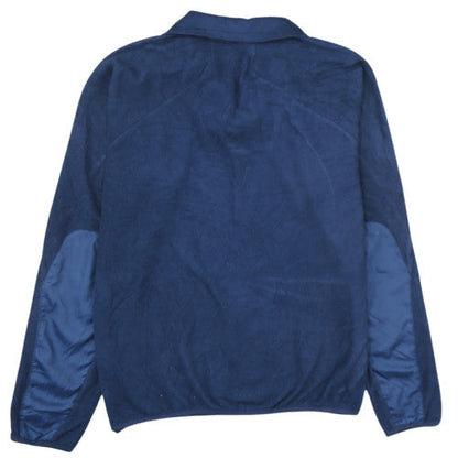 Nike Men's Blue Fleece 1/4 Zip Pullover Sweatshirt Size M