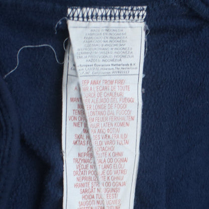Nike Men's Blue Fleece 1/4 Zip Pullover Sweatshirt Size M