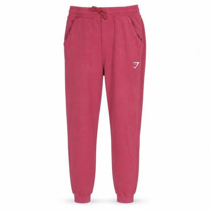 Gymshark Mens Red Slim Fit Jogger Sweatpants Size S Activewear Trousers