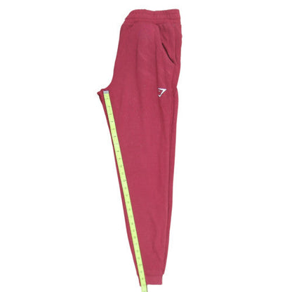 Gymshark Mens Red Slim Fit Jogger Sweatpants Size S Activewear Trousers