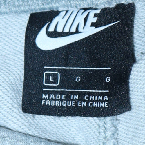 Nike Men’s Grey Jogger Trousers Size L Elastic Waist Activewear