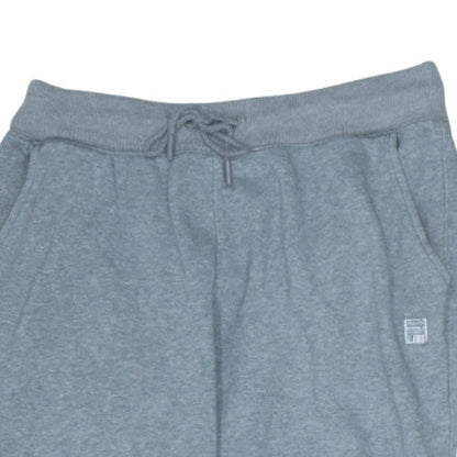 Fila Men's Grey Jogger Trousers L Regular Fit Cotton Blend Sweatpants