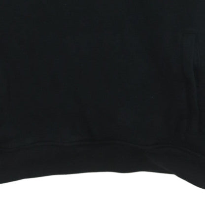 Lacoste Sport Men's Black Pullover Hoodie Size M Cotton Blend