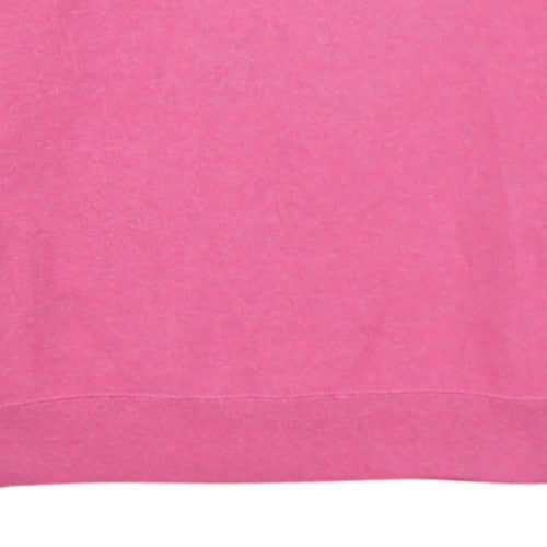 Champion Mens Pink Crew Neck Fleece Pullover Sweatshirt XL