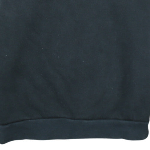 Adidas Men's Black L Sweatshirt Crew Neck Pullover 3-Stripes Logo