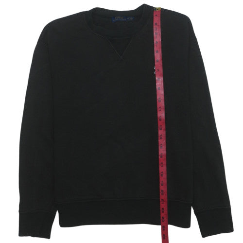 Polo Ralph Lauren Men's Black Crew Neck Sweatshirt Size M