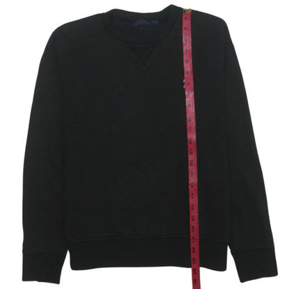 Polo Ralph Lauren Men's Black Crew Neck Sweatshirt Size M