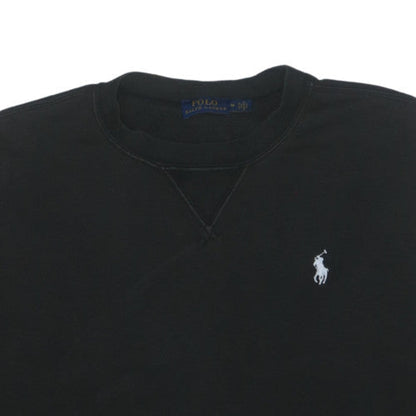 Polo Ralph Lauren Men's Black Crew Neck Sweatshirt Size M