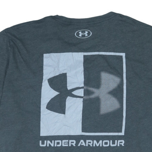 Under Armour Men's Grey XXL Loose Fit Graphic T-Shirt
