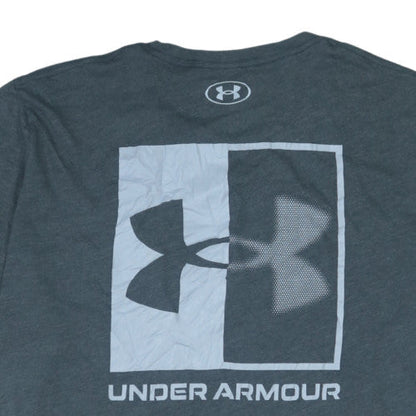 Under Armour Men's Grey XXL Loose Fit Graphic T-Shirt