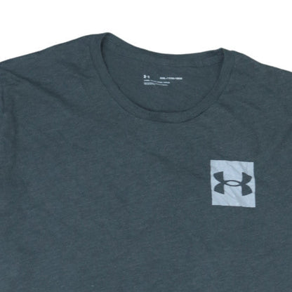 Under Armour Men's Grey XXL Loose Fit Graphic T-Shirt