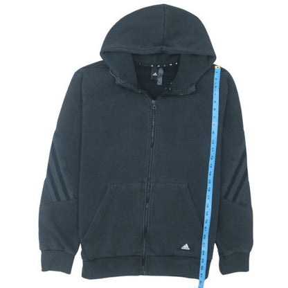 adidas Men's Black Full Zip Hoodie XL Sports Fleece