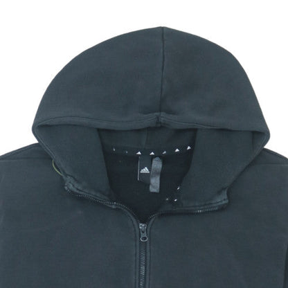 adidas Men's Black Full Zip Hoodie XL Sports Fleece