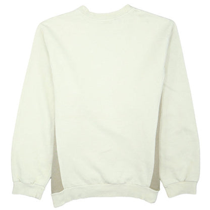 Nike Men's Ivory Pullover Sweatshirt S Crew Neck Fleece