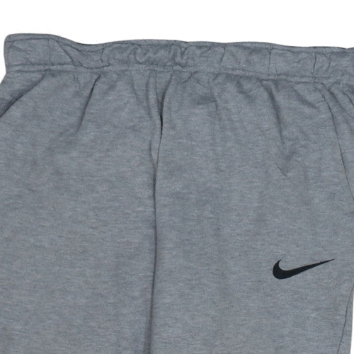 Nike Men's Grey Dri-FIT Jogger Sweatpants L Lightweight Training Trousers