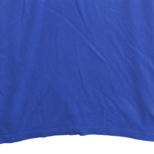 Tommy Hilfiger Men's Blue Cotton Slim Fit Polo Shirt Size L