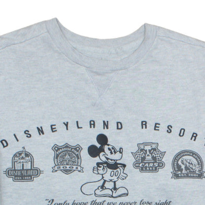 Disney Parks Women's Grey Mickey Mouse Pullover Sweatshirt Size S