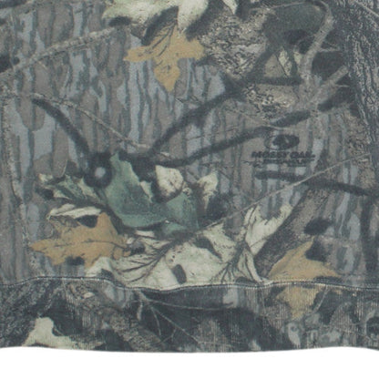 Jerzees Outdoors Men's Green Camouflage Crew Neck Sweatshirt Size L