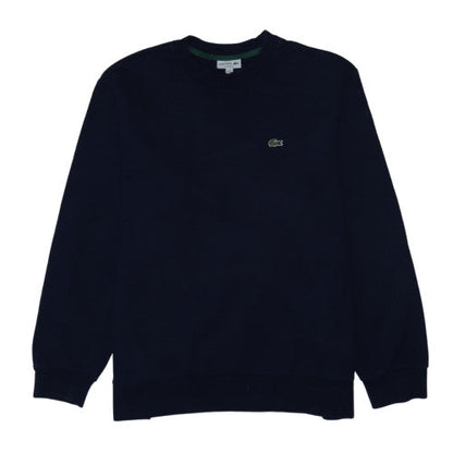 Lacoste Men's Navy Blue Classic Fit Crew Neck Sweatshirt 4XL