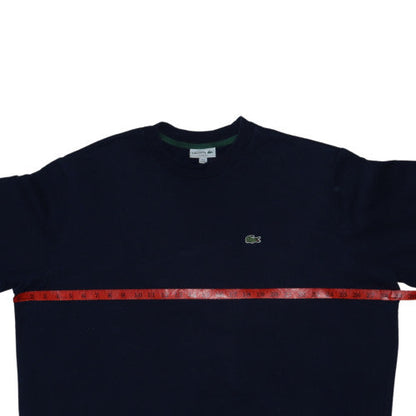 Lacoste Men's Navy Blue Classic Fit Crew Neck Sweatshirt 4XL