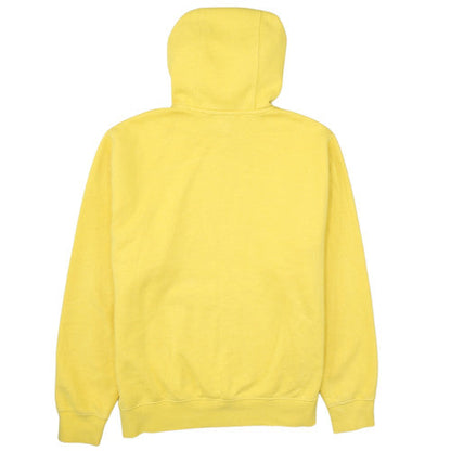 Nike Men's Yellow Pullover Hoodie M Logo Fleece Sweatshirt