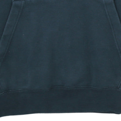 Nike Men's Black Small Pullover Hoodie with Logo Tape Detail