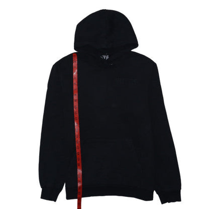 Puma Men's Black Pullover Hoodie Fleece Regular Fit Size M