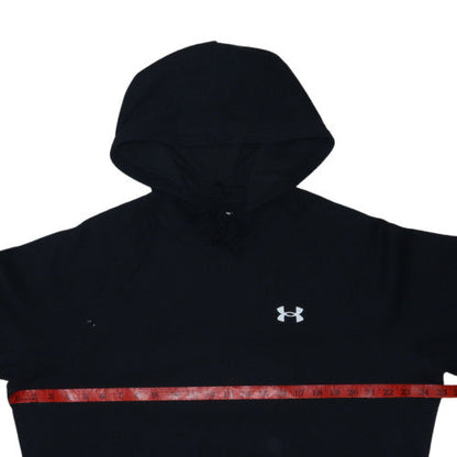 Under Armour Men's Black Pullover Hoodie Size M Fleece Sportswear