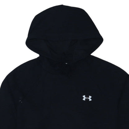 Under Armour Men's Black Pullover Hoodie Size M Fleece Sportswear