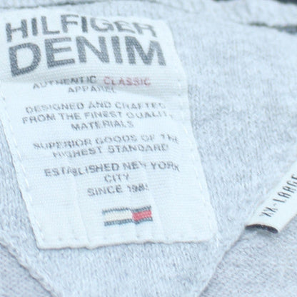 Tommy Hilfiger Men's Grey Pullover Knit Sweatshirt Size L
