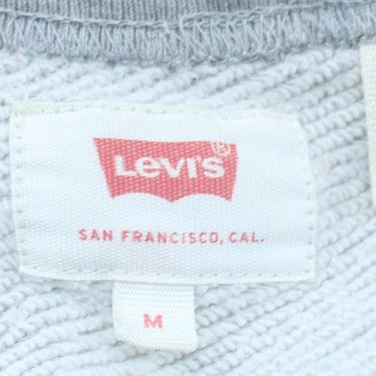 Levi's Men's Grey Logo Crew Neck Sweatshirt Size M
