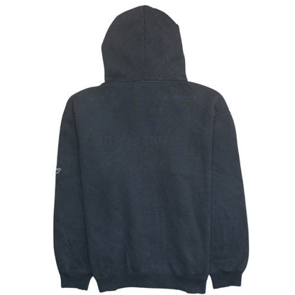 Reebok Men's Black Full Zip Hoodie L Sports Fleece Sweatshirt
