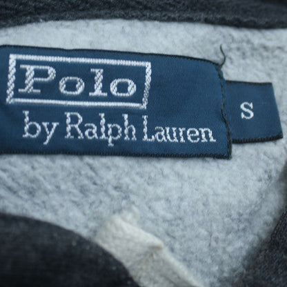 Polo Ralph Lauren Men's Grey Full Zip Hoodie Small Cotton Blend