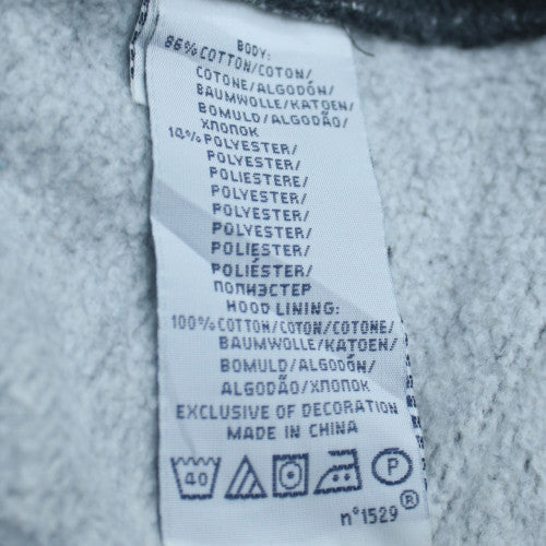 Polo Ralph Lauren Men's Grey Full Zip Hoodie Small Cotton Blend
