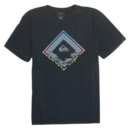 Quiksilver Men's Black 2XL Graphic Print Crew Neck T-Shirt