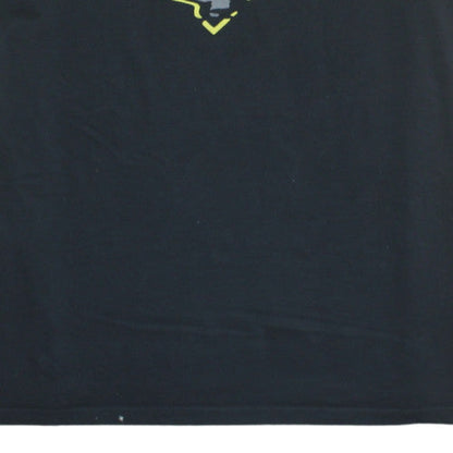 Quiksilver Men's Black 2XL Graphic Print Crew Neck T-Shirt