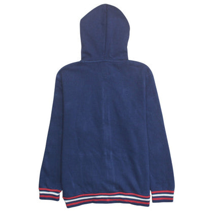 GAP Boys Blue Full Zip Fleece Hoodie 13-14 Years Casual Logo Sweatshirt