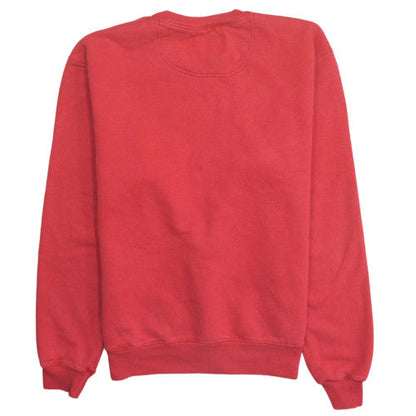Champion Men's Red Pullover Sweatshirt M Regular Fit Crew Neck