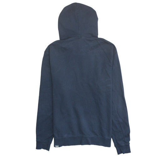 The North Face Men's Blue XL Pullover Hoodie Logo Cotton Sweatshirt