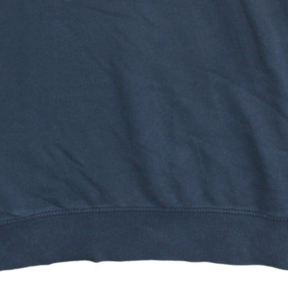 The North Face Men's Blue XL Pullover Hoodie Logo Cotton Sweatshirt