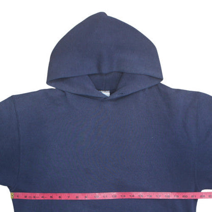 Russell Athletic Men's Blue Pullover Hoodie Size M Fleece Sweatshirt