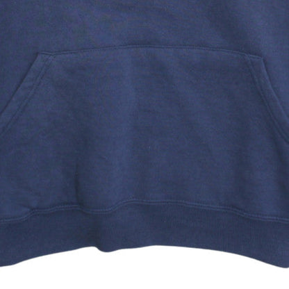 Russell Athletic Men's Blue Pullover Hoodie Size M Fleece Sweatshirt