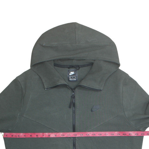 Mens UK Size XL Nike Grey Full Zip Hoodie
