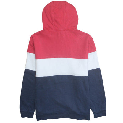 FILA Men's Multicoloured 3XL Pullover Hoodie Logo Sportswear