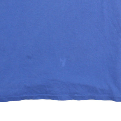 Ralph Lauren Men's Blue V-Neck Cotton T-Shirt Size L