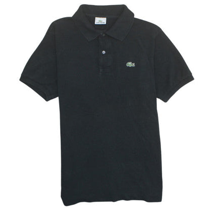 Lacoste Men's Black Cotton Classic Fit Short Sleeve Polo Shirt Size L
