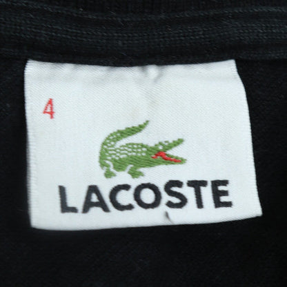 Lacoste Men's Black Cotton Classic Fit Short Sleeve Polo Shirt Size L